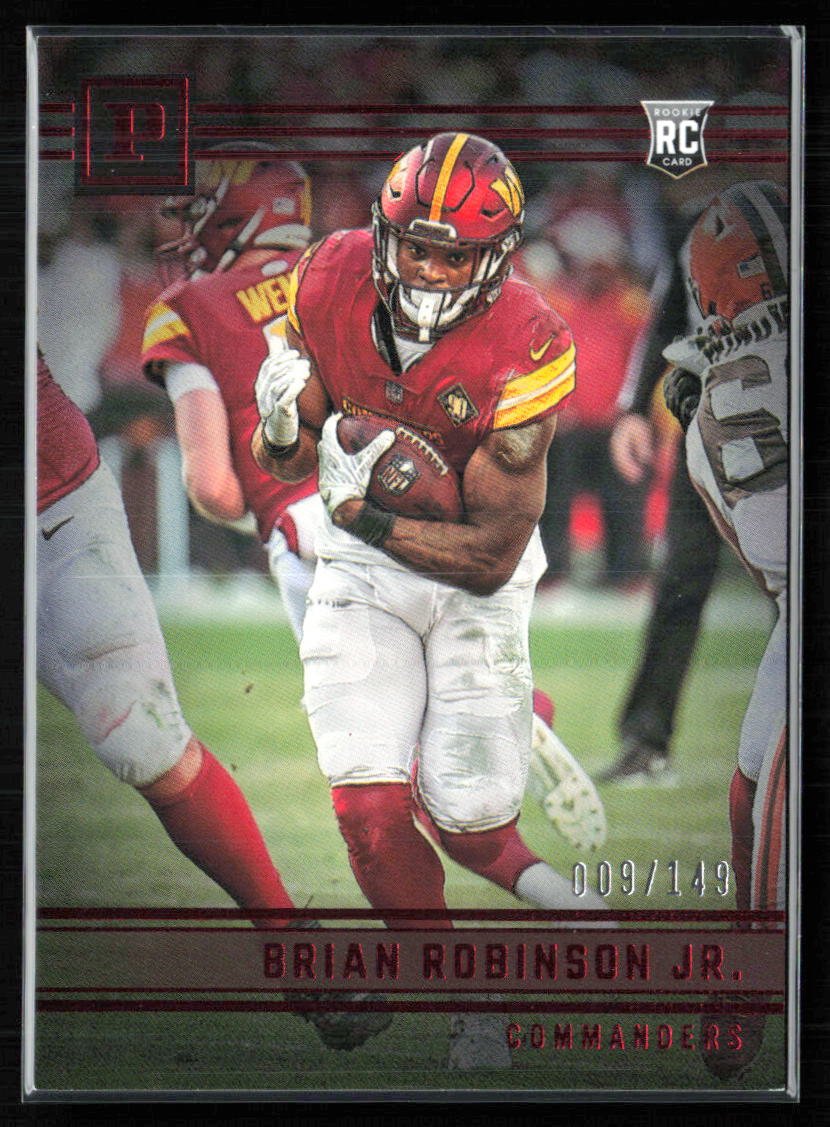 Brian Robinson Jr. RC Red Foil /149
