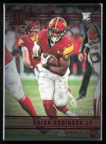 Brian Robinson Jr. RC Red Foil /149