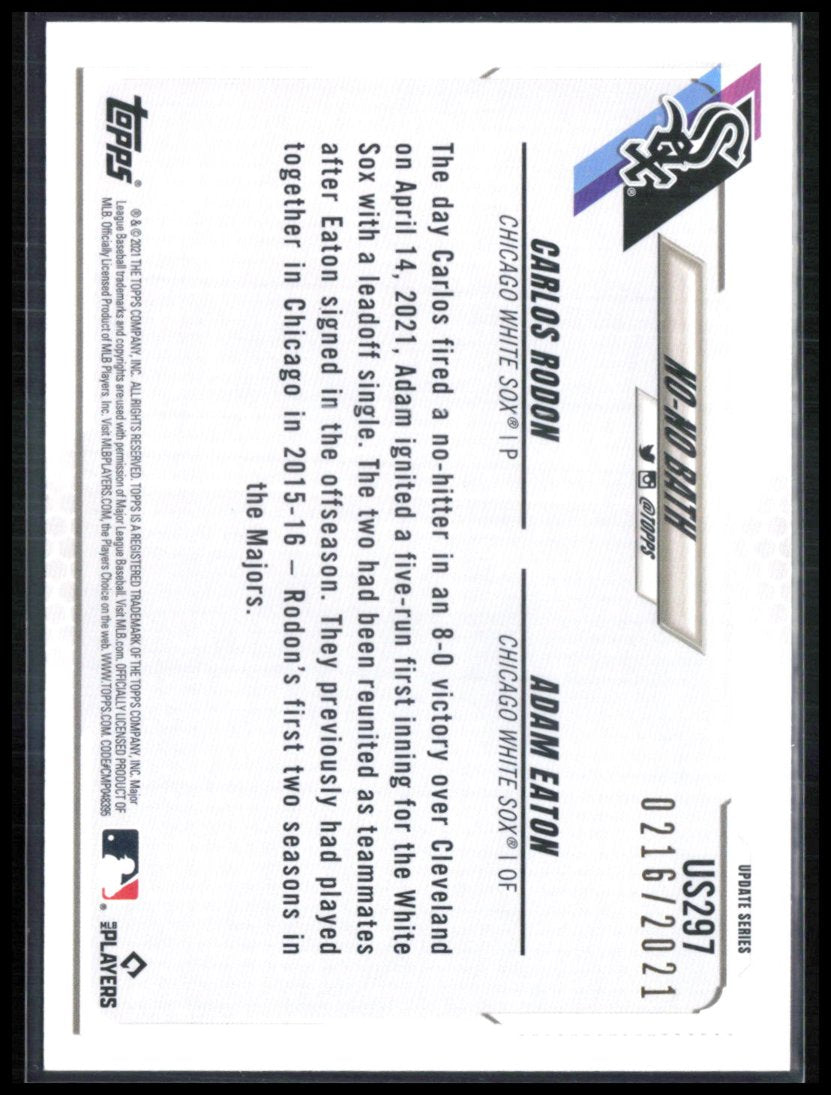 Carlos Rodon; Adam Eaton /2021