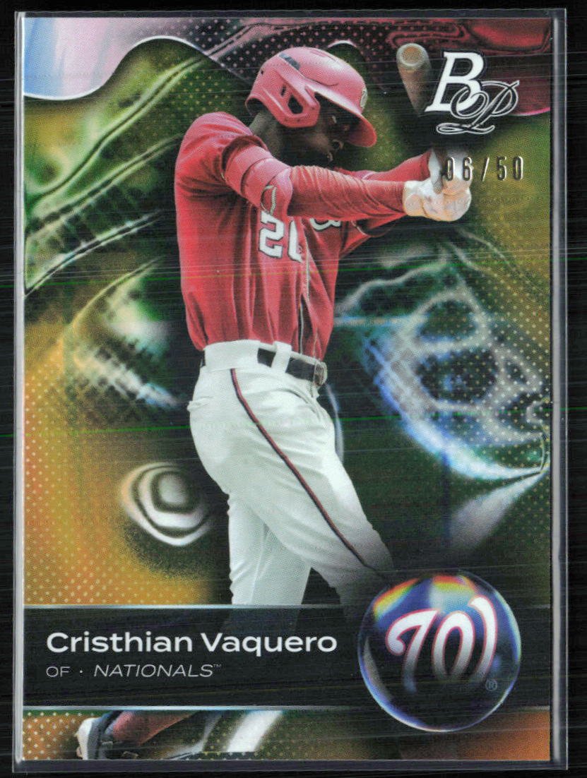 Cristhian Vaquero Gold /50