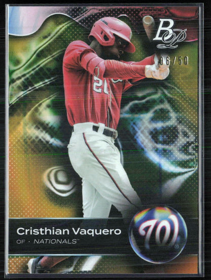 Cristhian Vaquero Gold /50