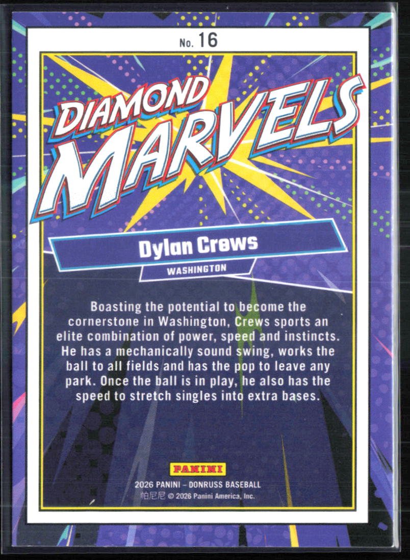 Dylan Crews Diamond Marvels