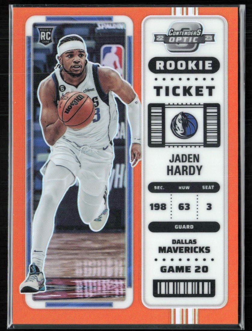 Jaden Hardy RC Orange Holo /49