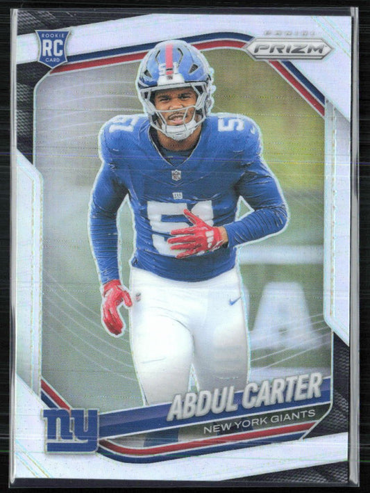 Abdul Carter RC Silver Prizm