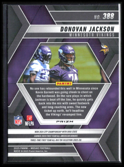 Donovan Jackson RC Mosaic