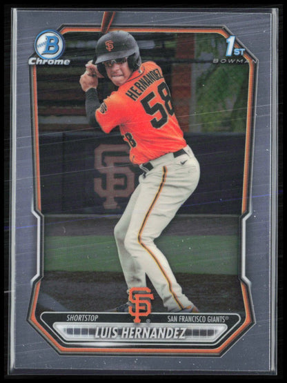 Luis Hernandez 1st Bowman Chrome