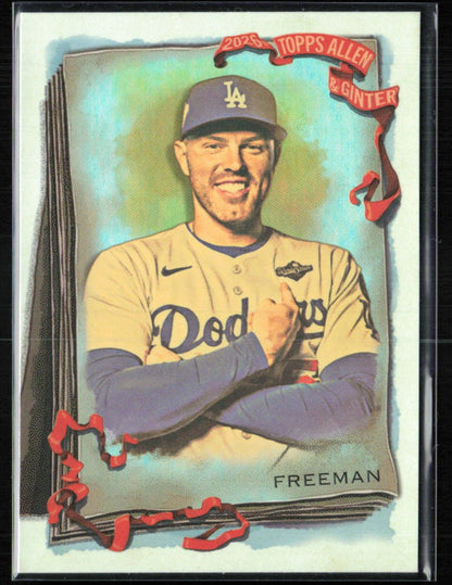 Freddie Freeman Rainbow Foil