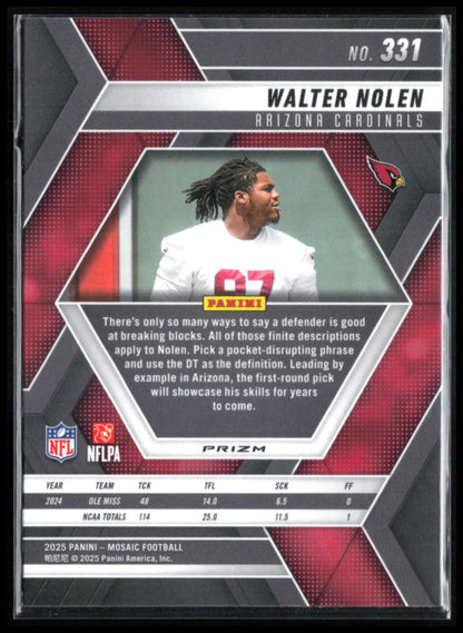Walter Nolen RC Green Mosaic