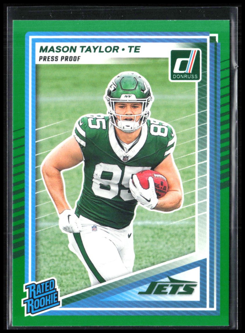 Mason Taylor RC Green Press Proof