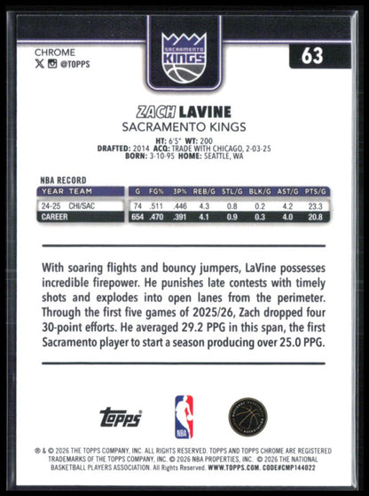 Zach LaVine X-Fractor