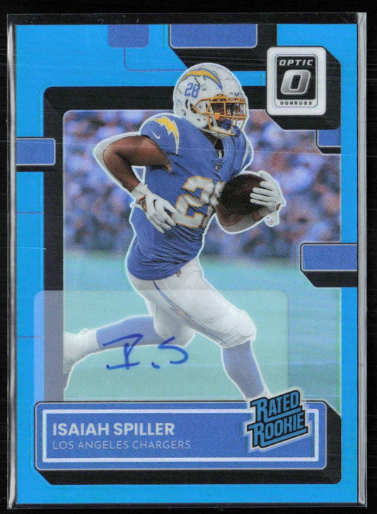 Isaiah Spiller RC Auto /99 Light Blue