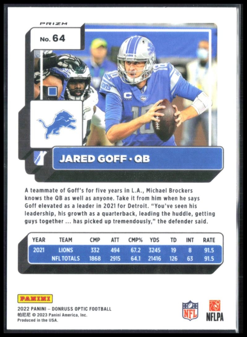 Jared Goff Holo