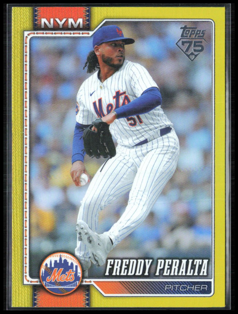 Freddy Peralta Yellow Foil /399