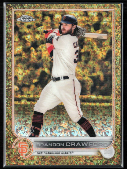 Brandon Crawford Gold /50 2022 Topps Gilded Collection