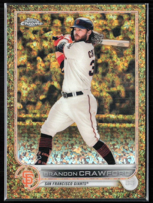 Brandon Crawford Gold /50 2022 Topps Gilded Collection