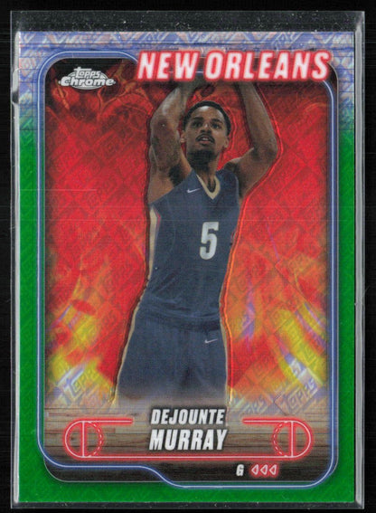 Dejounte Murray Green Logofractor