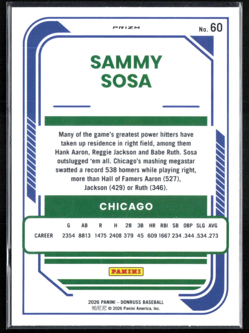 Sammy Sosa Black Donuts
