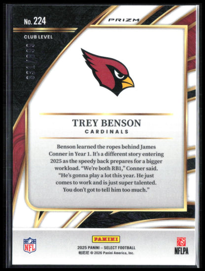 Trey Benson Copper Shock /899