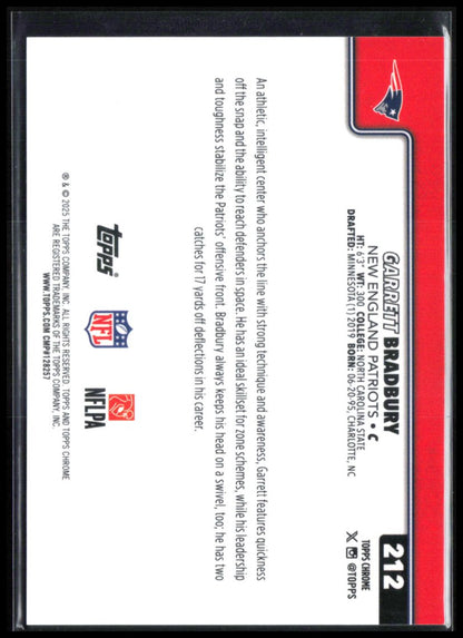 Garrett Bradbury /50 Gold Pigskin