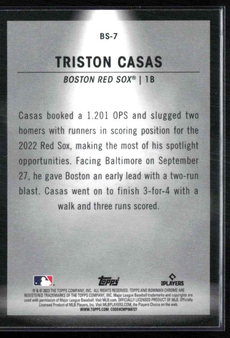 Triston Casas Bowman Spotlights