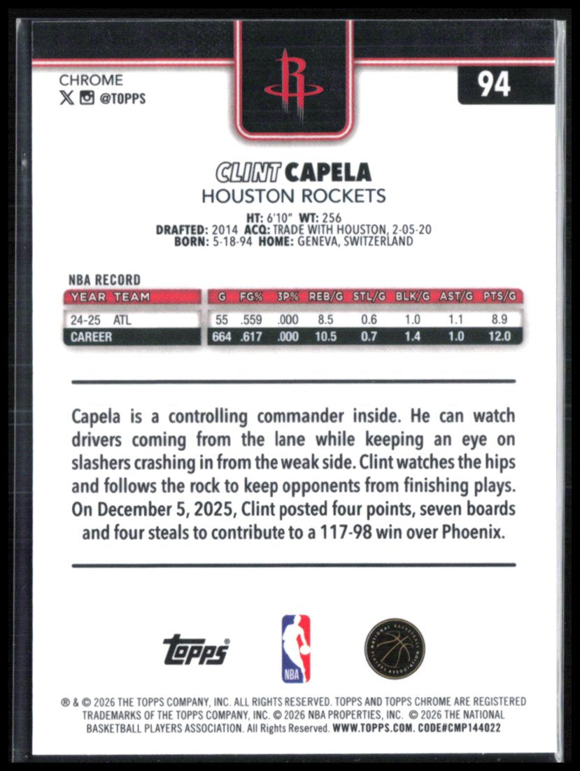 Clint Capela Raywave