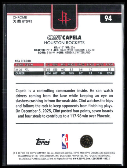 Clint Capela Raywave