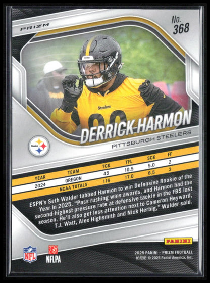 Derrick Harmon RC Silver