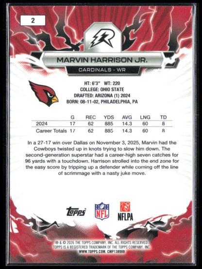 Marvin Harrison Jr. Prism Refractor