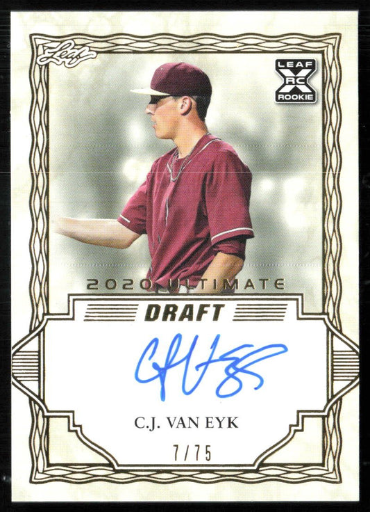 C.J. Van Eyk RC Auto /75