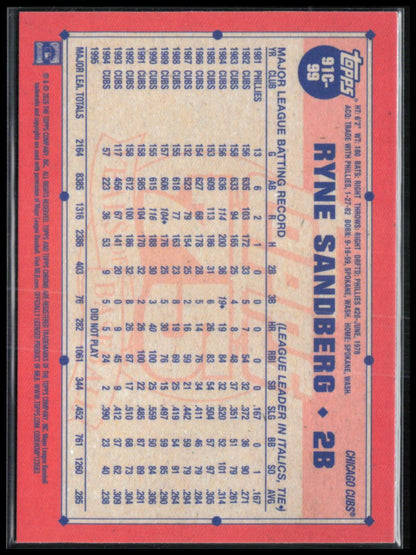 Ryne Sandberg Mojo