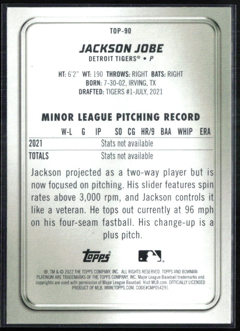 Jackson Jobe Foil
