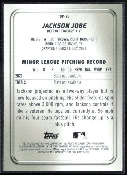 Jackson Jobe Foil