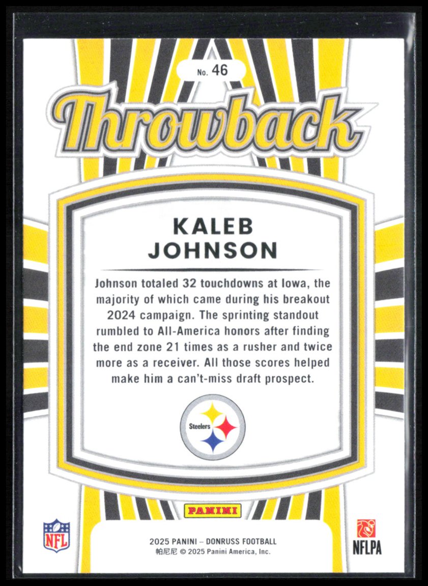 Kaleb Johnson RC