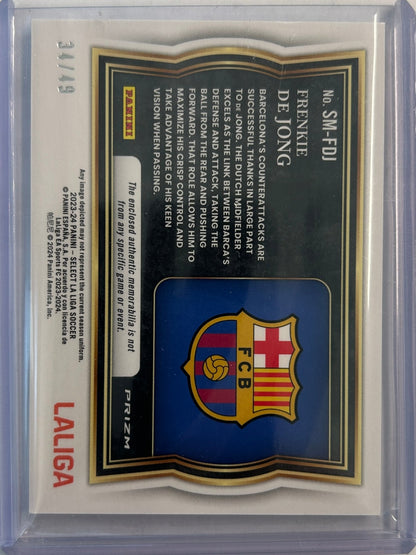 Frenkie De Jong Mem /49 Purple Prizm