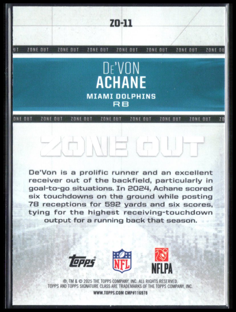 De'Von Achane
