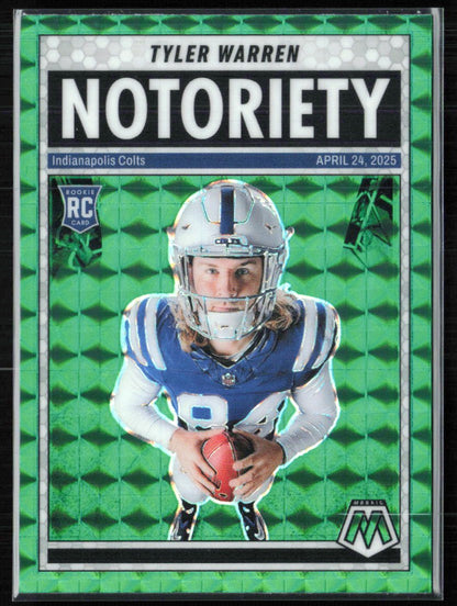Tyler Warren RC Notoriety Green Mosaic