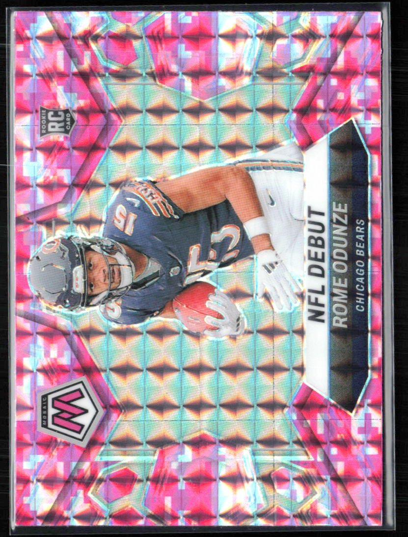 Rome Odunze RC Pink Camo