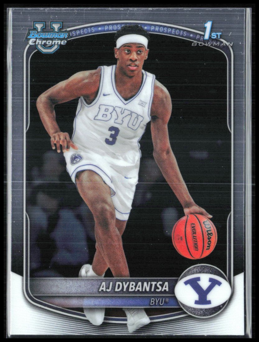 AJ Dybantsa 1st Bowman Chrome U