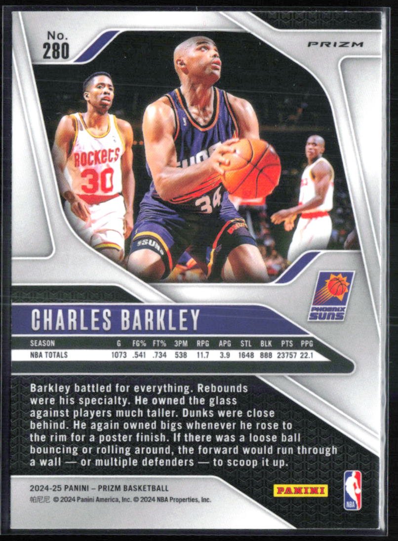 Charles Barkley Silver Prizm