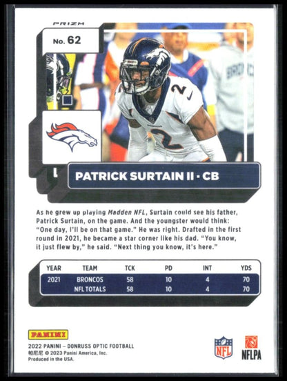 Patrick Surtain II Holo