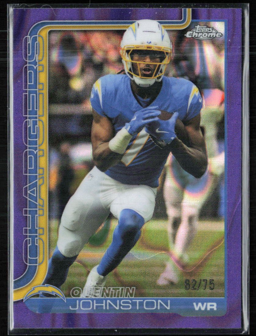 Quentin Johnston Purple Lava /75