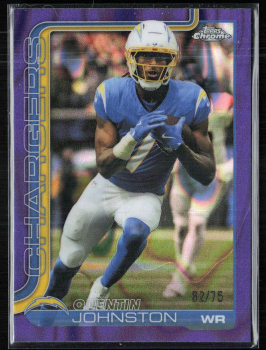 Quentin Johnston Purple Lava /75