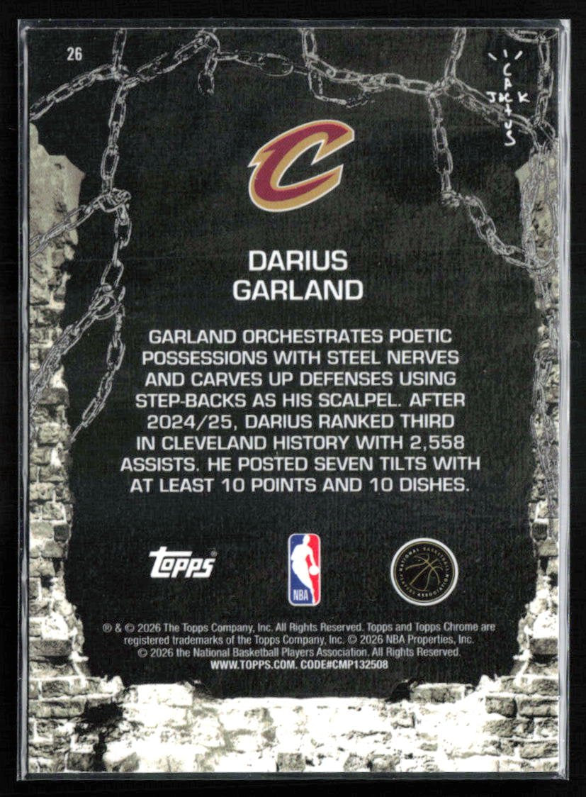 Darius Garland Cactus Jack
