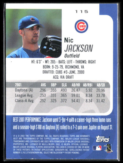 Nic Jackson Game-Used Bat Relic
