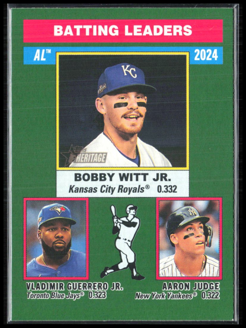 Bobby Witt Jr. / Vladimir Guerrero Jr. / Aaron Judge