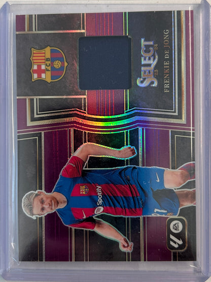 Frenkie De Jong Mem /49 Purple Prizm