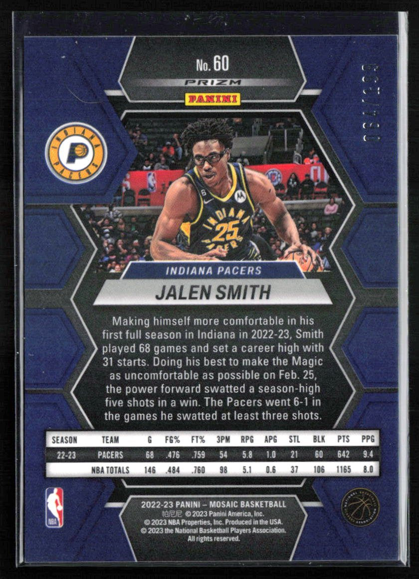 Jalen Smith Blue Mosaic  /299