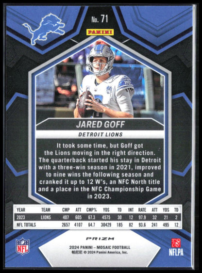 Jared Goff Reactive Blue
