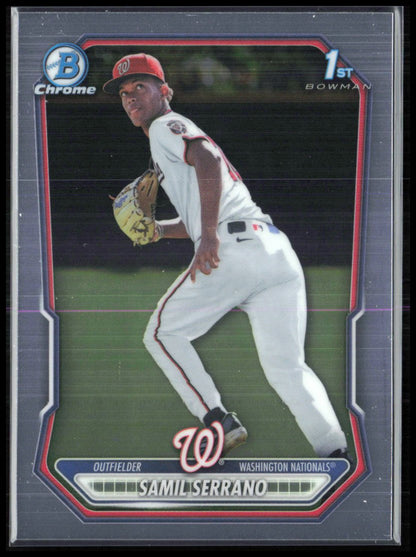 Samil Serrano 1st Bowman Chrome