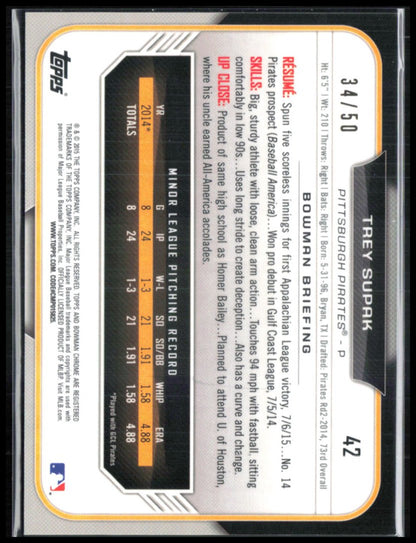 Trey Supak Gold /50